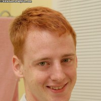 Phillip strokes his small cock - Picture 1