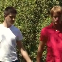 Country stroll flip fuck - Picture 1