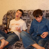 Drunk russian boys have sex - Picture 2