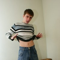 Russian boy pulls down his pants - Picture 7