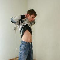 Russian boy pulls down his pants - Picture 8