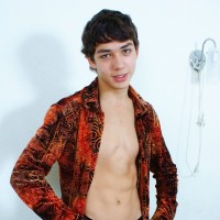 Russian boy shows his hairy pubis - Picture 9