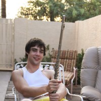 Zack Randall plays his flute - Picture 2