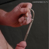 Sounding rod down the shaft - Picture 16