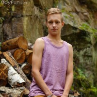 Ben Kingston posing nude outdoor - Picture 3