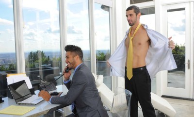 Trey Turner and Jake Steel have sex in the office