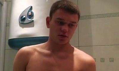 Russian twink Alex is being exposed