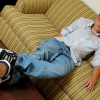 Seth Evans socks and feet - Picture 2