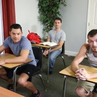 Ethan Slade and Jimmie Slater fucks Lance Barr - Picture 1