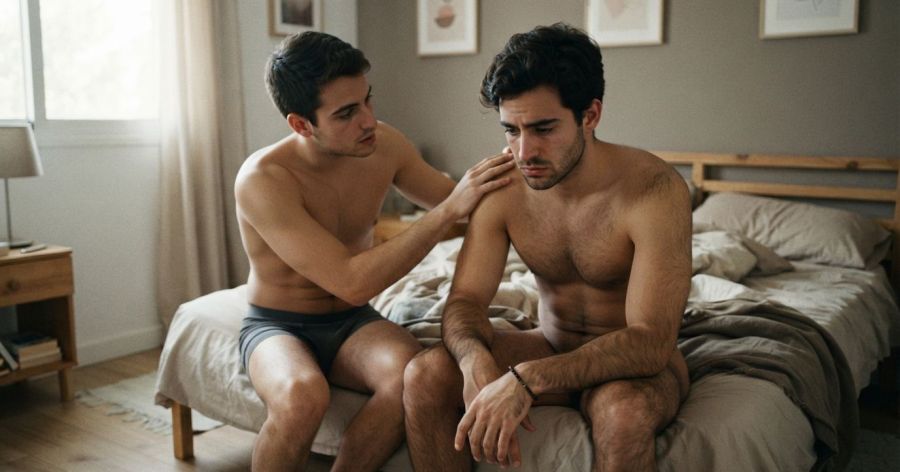 When it won't go up: erection problems before 40